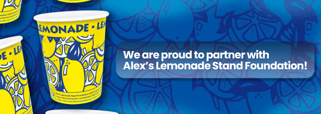 Akex Lemonade Foundation 16 oz Paper Lemonade cup